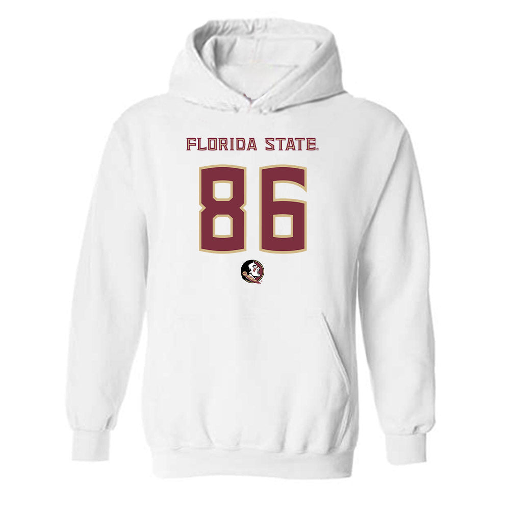FSU - NCAA Football : Tony Bland - Replica Shersey Hooded Sweatshirt-0