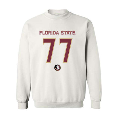 FSU - NCAA Football : Xavier Chaplin - Replica Shersey Crewneck Sweatshirt-0