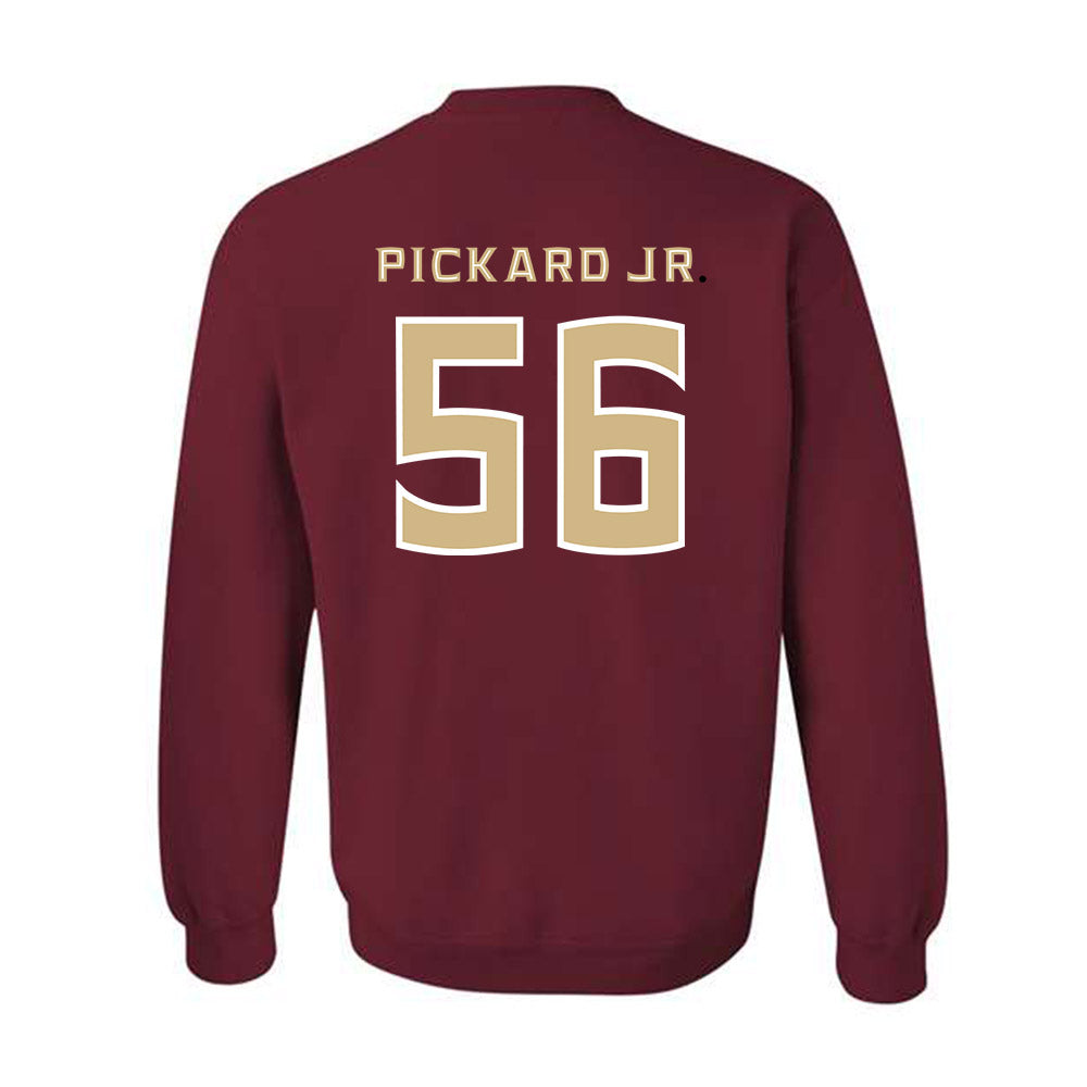 FSU - NCAA Football : Steven Pickard Jr. - Replica Shersey Crewneck Sweatshirt-1