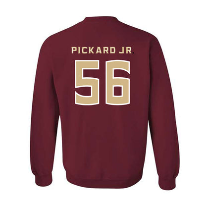FSU - NCAA Football : Steven Pickard Jr. - Replica Shersey Crewneck Sweatshirt-1