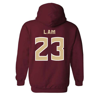 FSU - NCAA Beach Volleyball : Elena Lam - Replica Shersey Hooded Sweatshirt-1