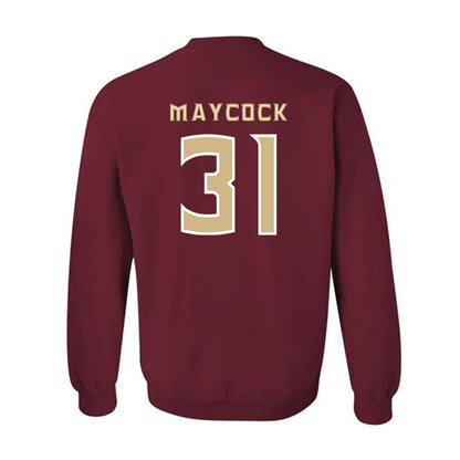 FSU - NCAA Football : Karon Maycock - Replica Shersey Crewneck Sweatshirt-1
