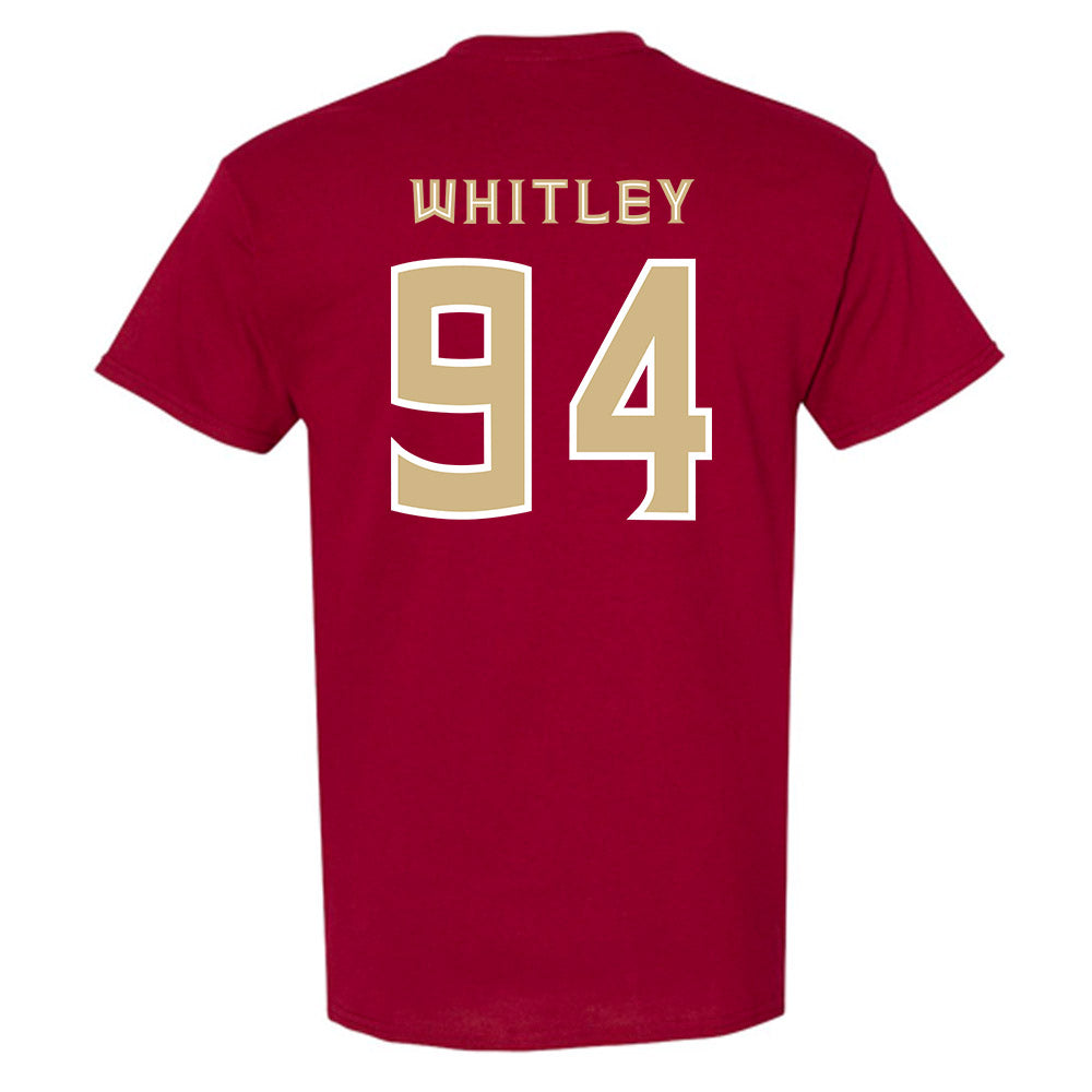 FSU - NCAA Football : Franklin Whitley - Replica Shersey T-Shirt-1