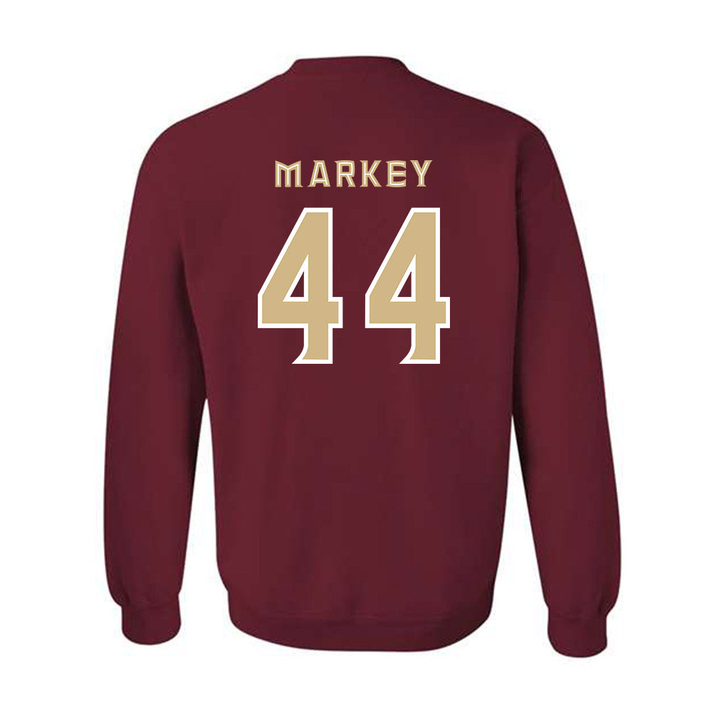 FSU - NCAA Football : Gavin Markey - Replica Shersey Crewneck Sweatshirt-1