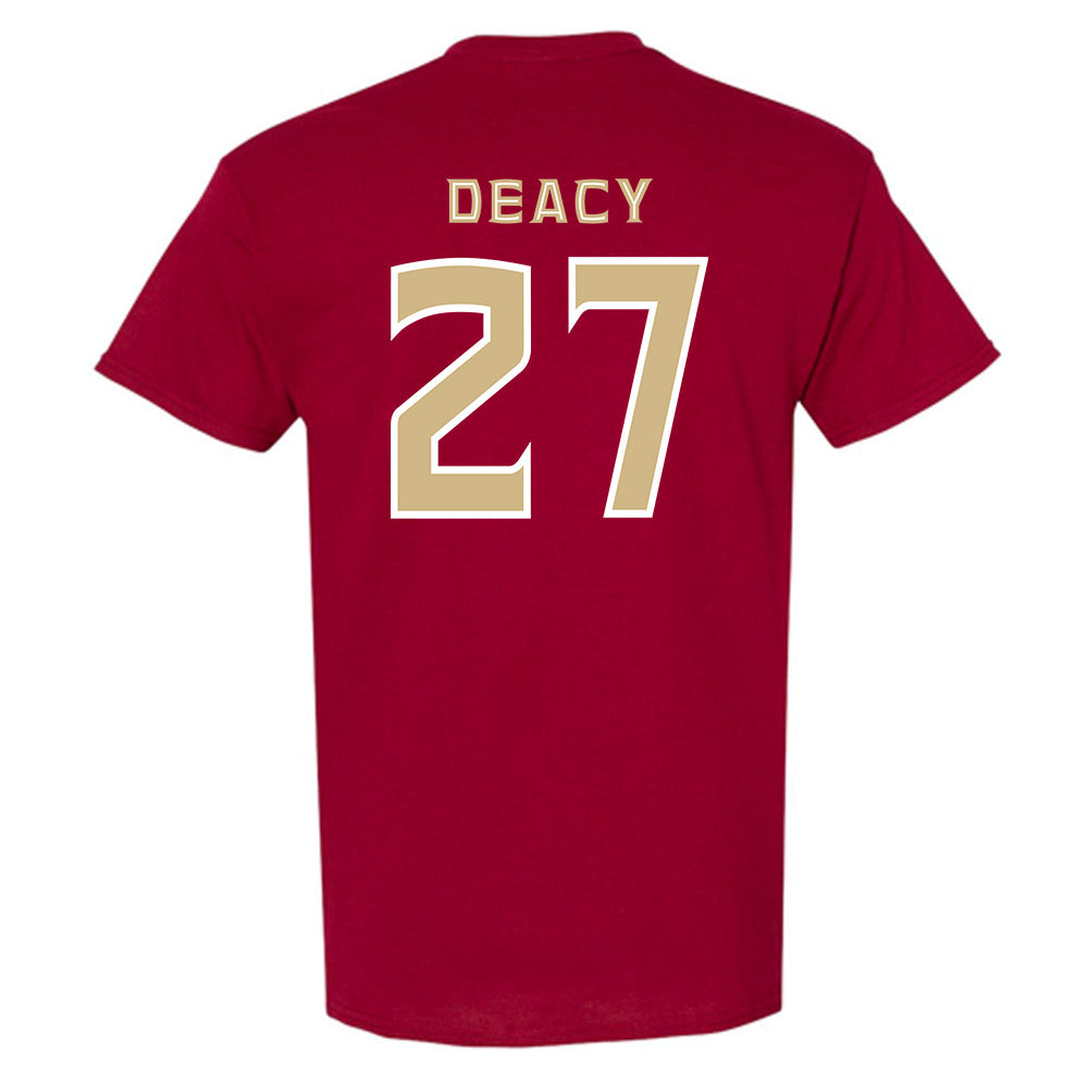 FSU - NCAA Women's Lacrosse : Alyssa Deacy - Replica Shersey T-Shirt-1