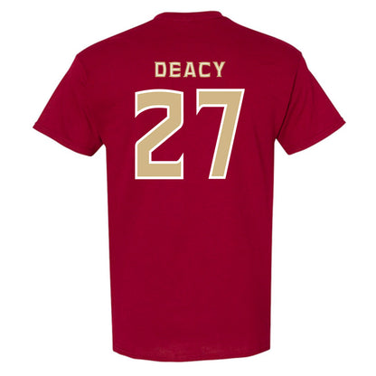 FSU - NCAA Women's Lacrosse : Alyssa Deacy - Replica Shersey T-Shirt-1
