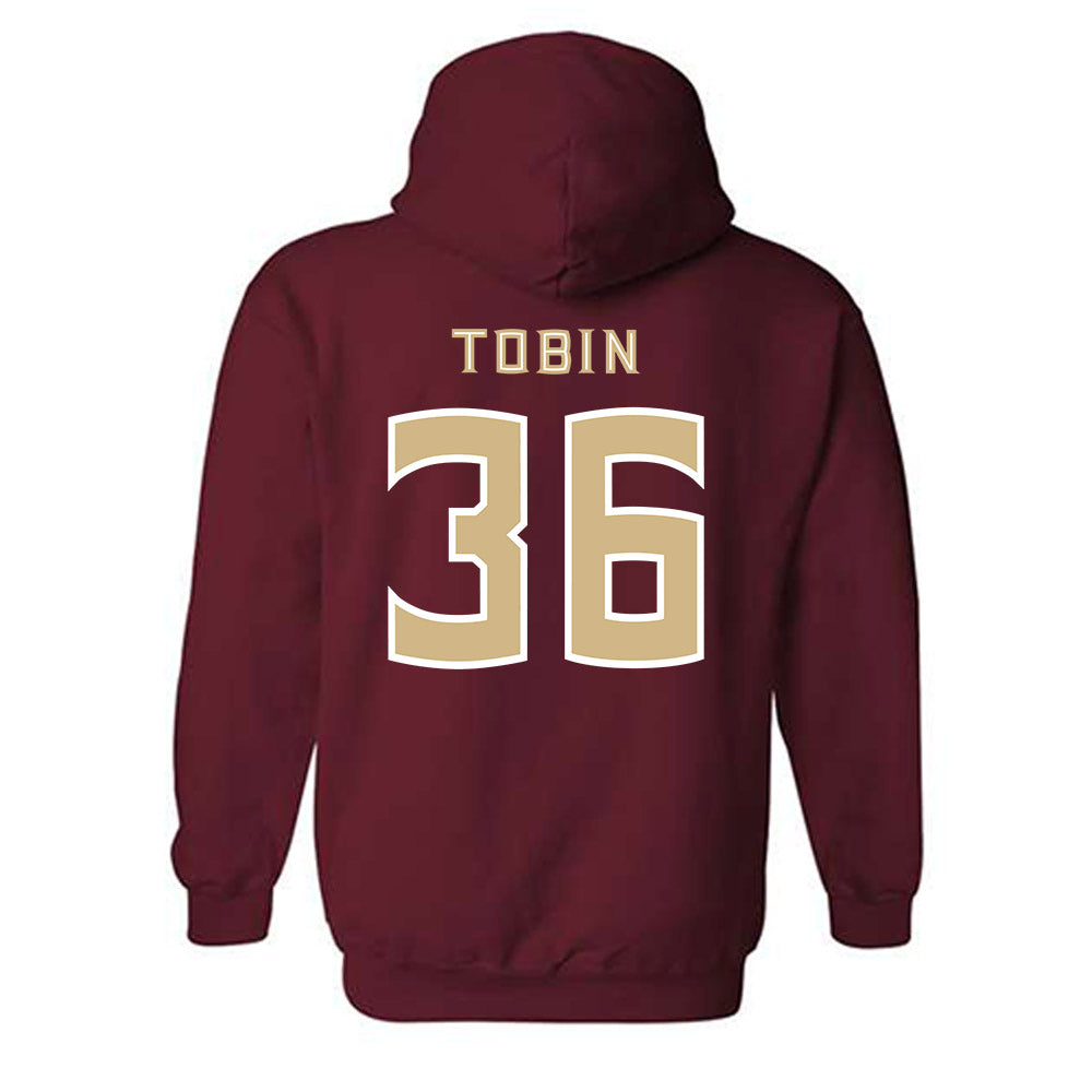 FSU - NCAA Women's Lacrosse : Catrina Tobin - Replica Shersey Hooded Sweatshirt-1