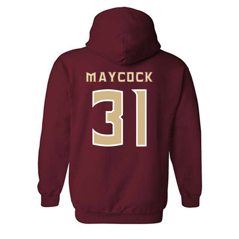FSU - NCAA Football : Karon Maycock - Replica Shersey Hooded Sweatshirt-1