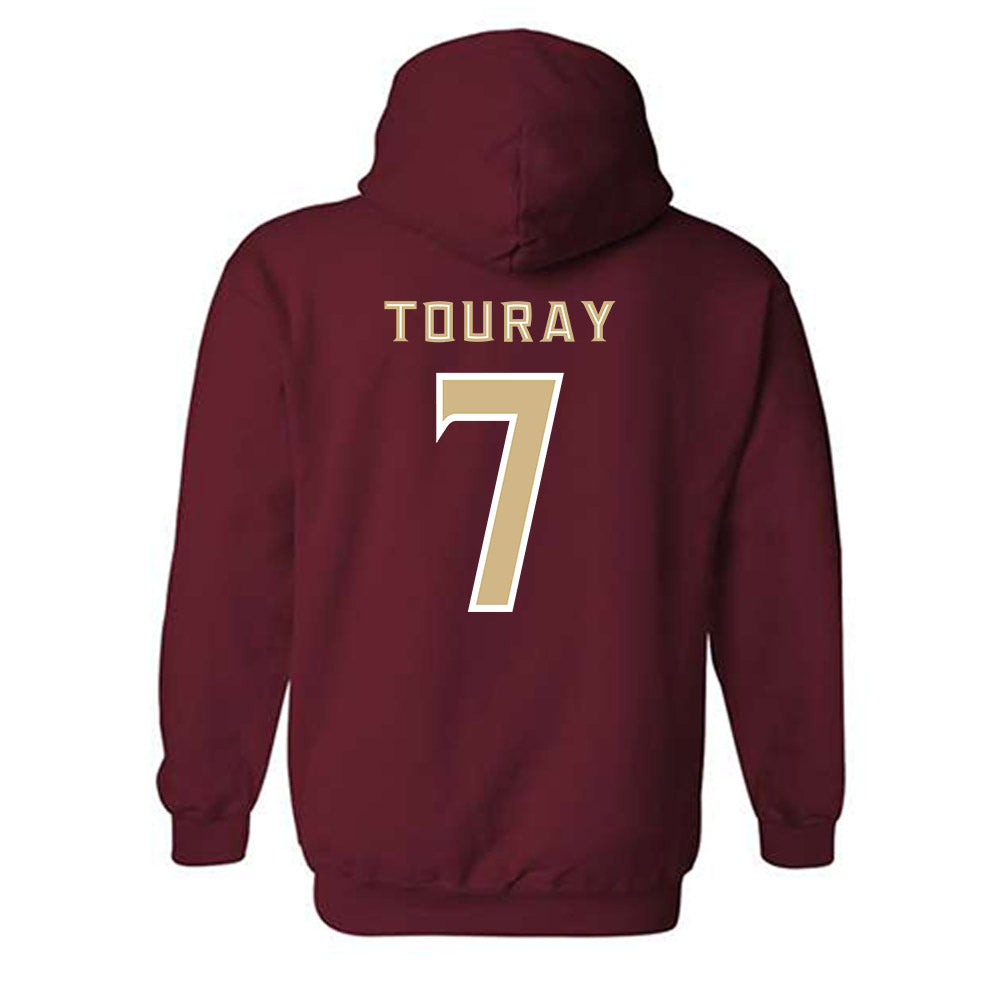 FSU - NCAA Women's Soccer : Nyanya Touray - Replica Shersey Hooded Sweatshirt-1