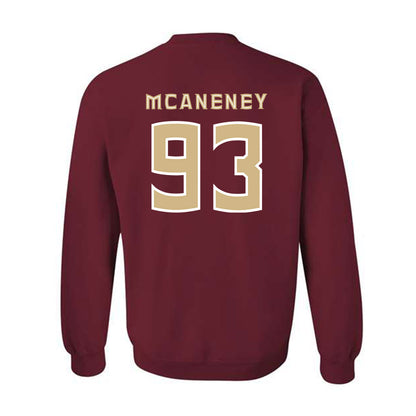 FSU - NCAA Football : Conor McAneney - Replica Shersey Crewneck Sweatshirt-1