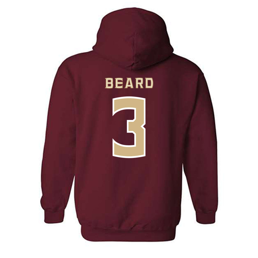 FSU - NCAA Baseball : Trey Beard - Replica Shersey Hooded Sweatshirt-1