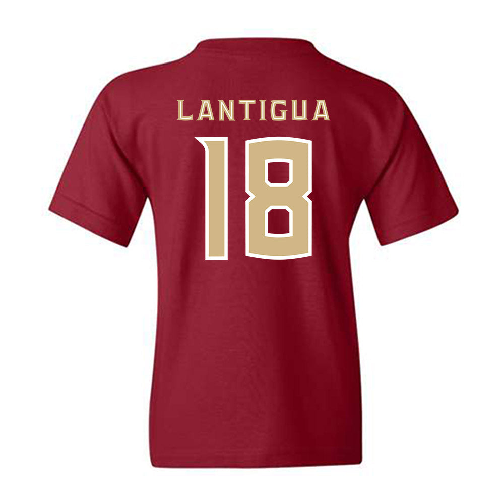 FSU - NCAA Baseball : Emmanuel Lantigua - Replica Shersey Youth T-Shirt-1