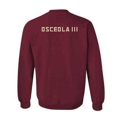 FSU - NCAA Baseball : OB Osceola III - Replica Shersey Crewneck Sweatshirt-1