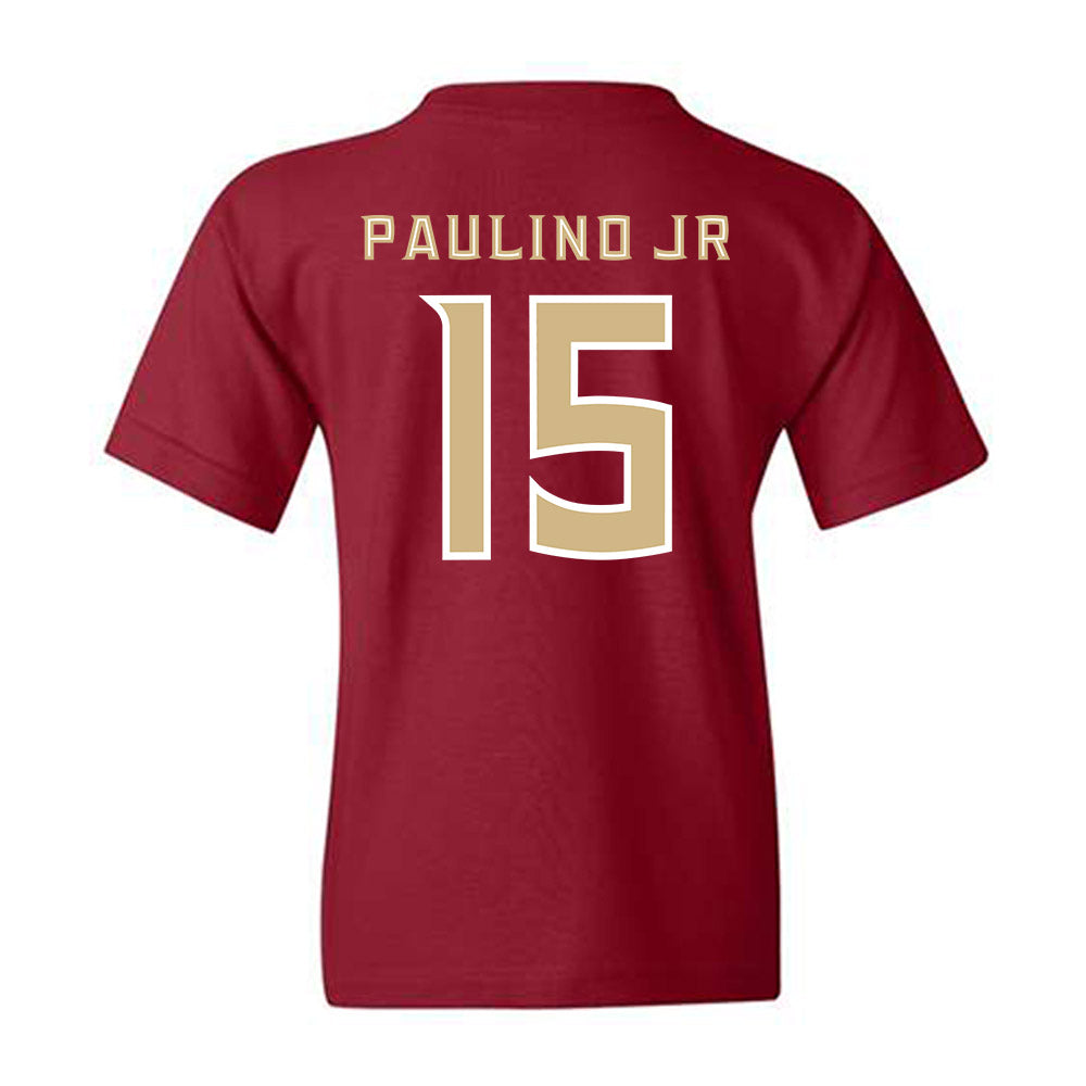 FSU - NCAA Baseball : Kelvyn Paulino Jr - Replica Shersey Youth T-Shirt-1