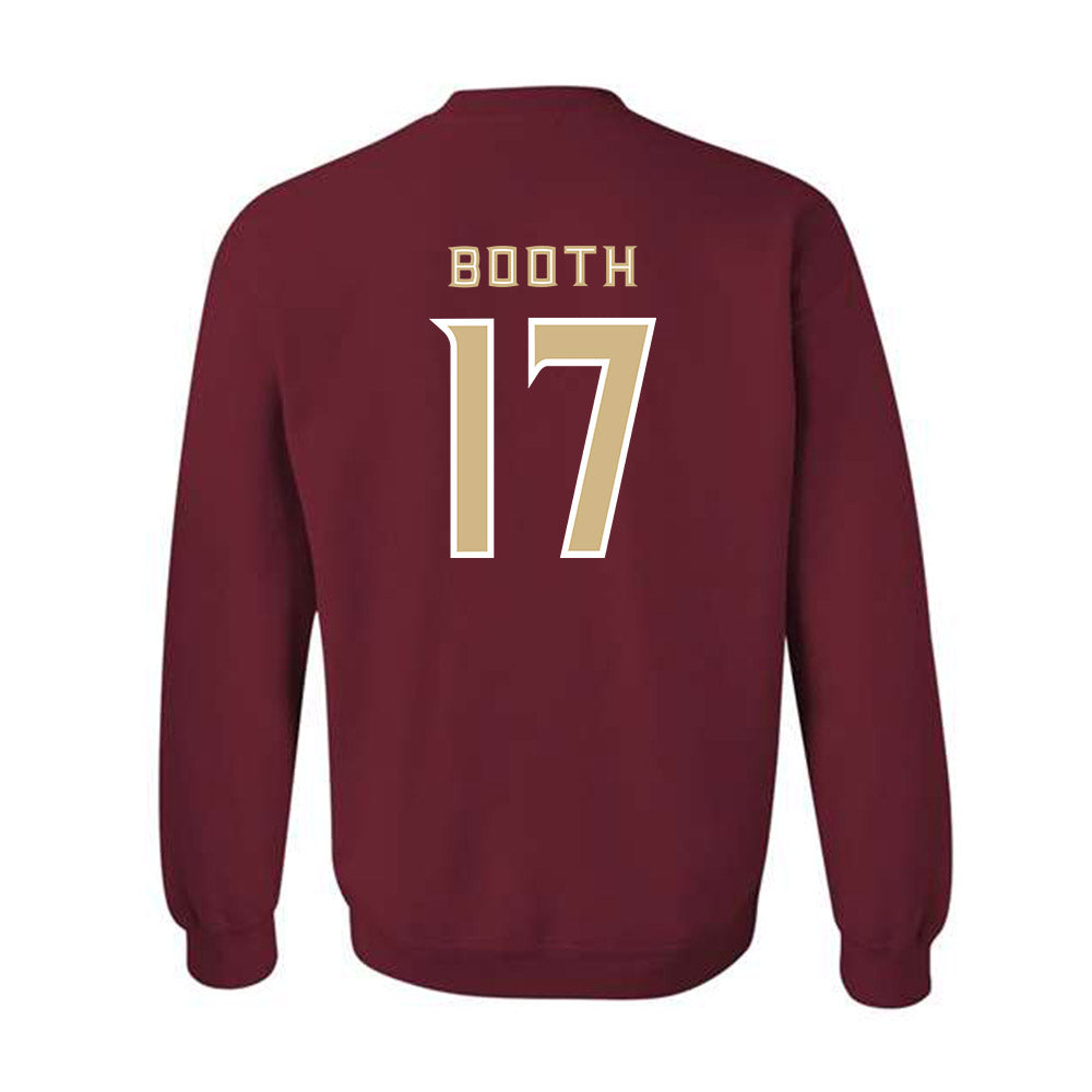 FSU - NCAA Women's Lacrosse : Hadley Booth - Replica Shersey Crewneck Sweatshirt-1