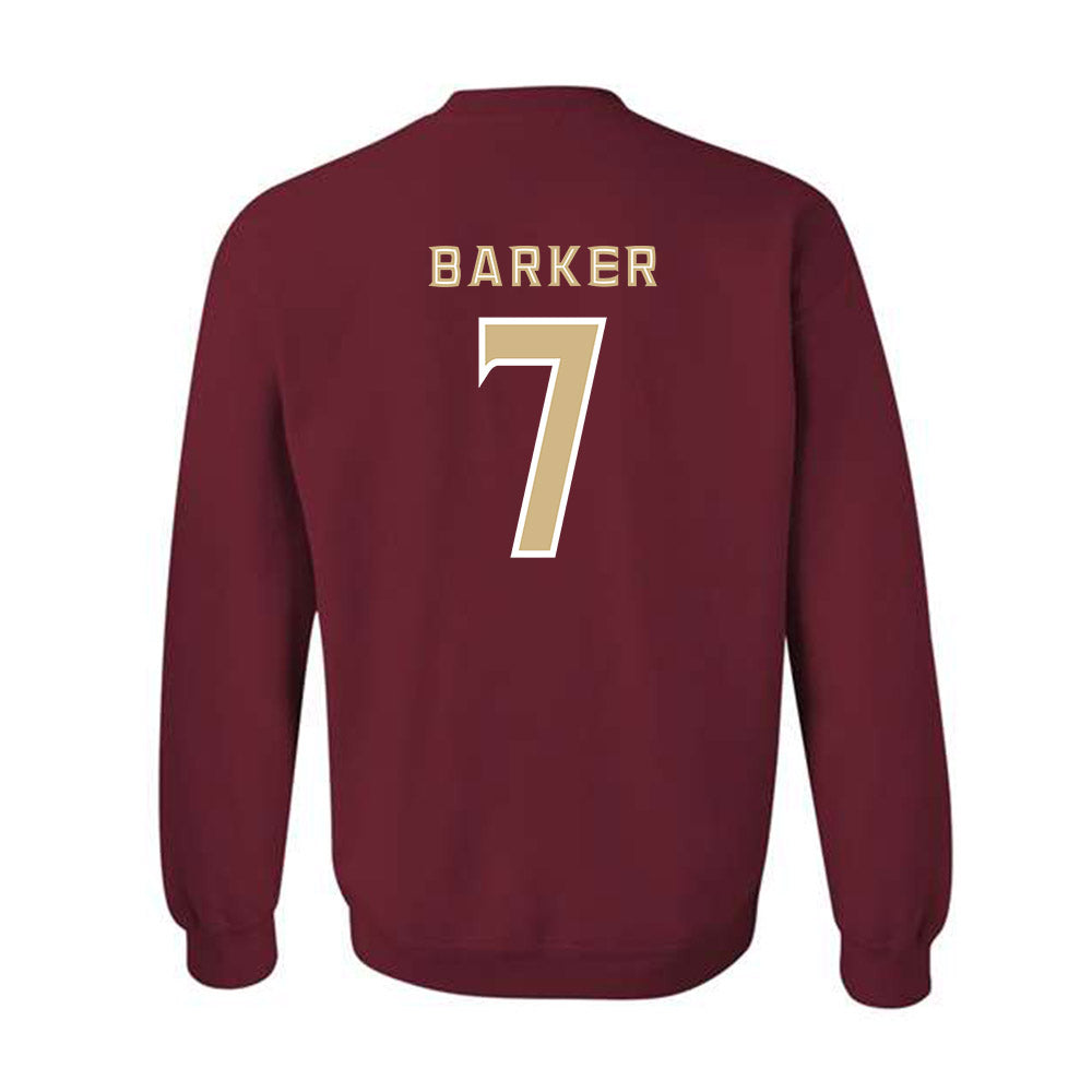 FSU - NCAA Football : Ashlynd Barker - Replica Shersey Crewneck Sweatshirt-1