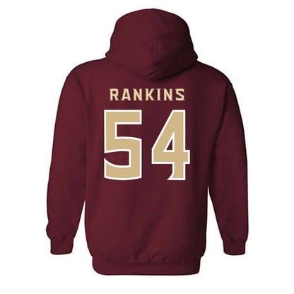 FSU - NCAA Football : Earnest Rankins - Replica Shersey Hooded Sweatshirt-1