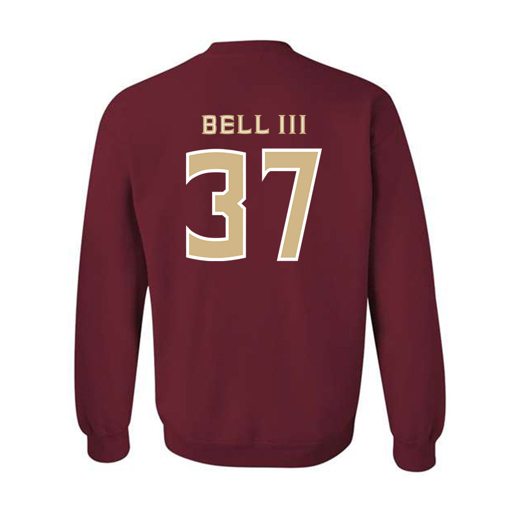 FSU - NCAA Football : Tre Bell III - Replica Shersey Crewneck Sweatshirt-1