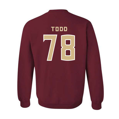 FSU - NCAA Football : Jayden Todd - Replica Shersey Crewneck Sweatshirt-1