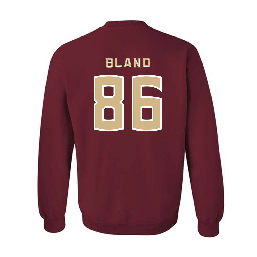 FSU - NCAA Football : Tony Bland - Replica Shersey Crewneck Sweatshirt-1