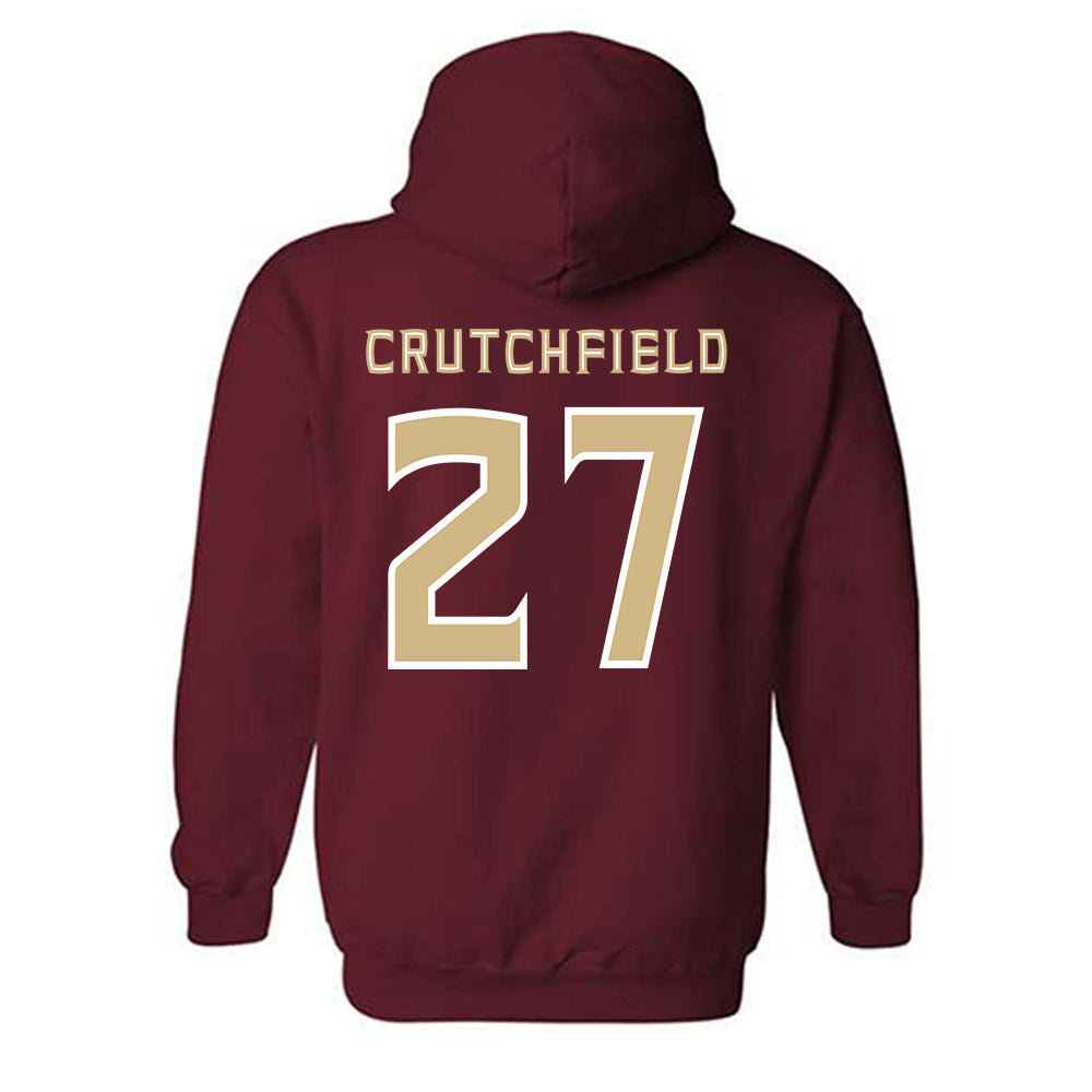 FSU - NCAA Football : Jordan Crutchfield - Replica Shersey Hooded Sweatshirt-1