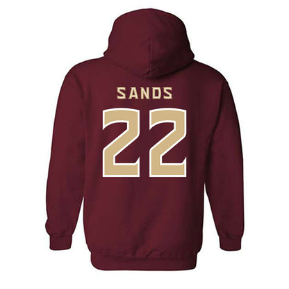FSU - NCAA Football : Gemari Sands - Replica Shersey Hooded Sweatshirt-1