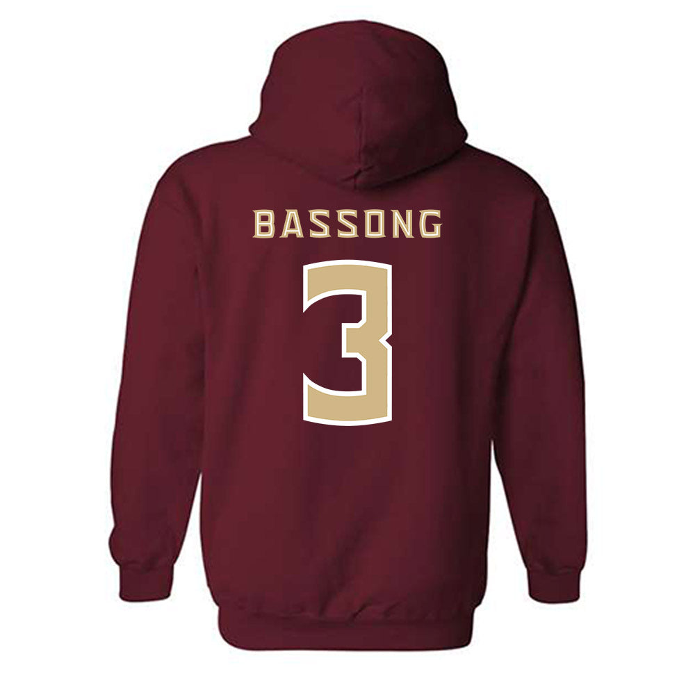 FSU - NCAA Men's Basketball : Thomas Bassong - Replica Shersey Hooded Sweatshirt-1