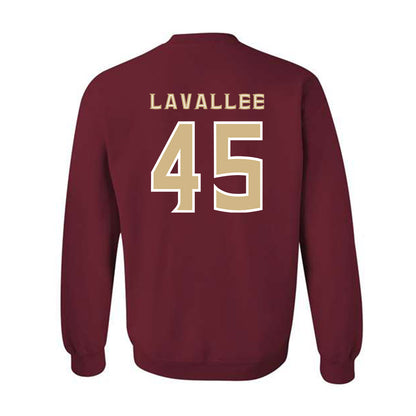 FSU - NCAA Football : Noah LaVallee - Replica Shersey Crewneck Sweatshirt-1