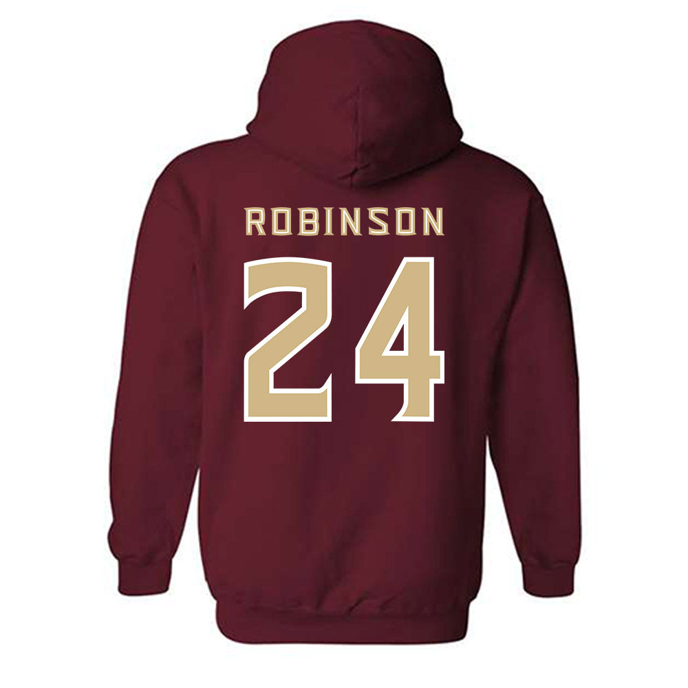 FSU - NCAA Women's Soccer : Anaiyah Robinson - Replica Shersey Hooded Sweatshirt-1