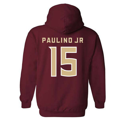 FSU - NCAA Baseball : Kelvyn Paulino Jr - Replica Shersey Hooded Sweatshirt-1