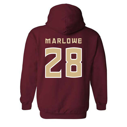 FSU - NCAA Baseball : Jacob Marlowe - Replica Shersey Hooded Sweatshirt