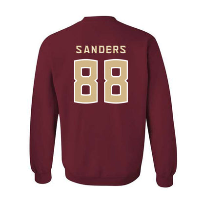 FSU - NCAA Football : Jordan Sanders - Replica Shersey Crewneck Sweatshirt-1