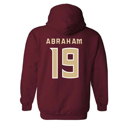 FSU - NCAA Baseball : John Abraham - Replica Shersey Hooded Sweatshirt-1