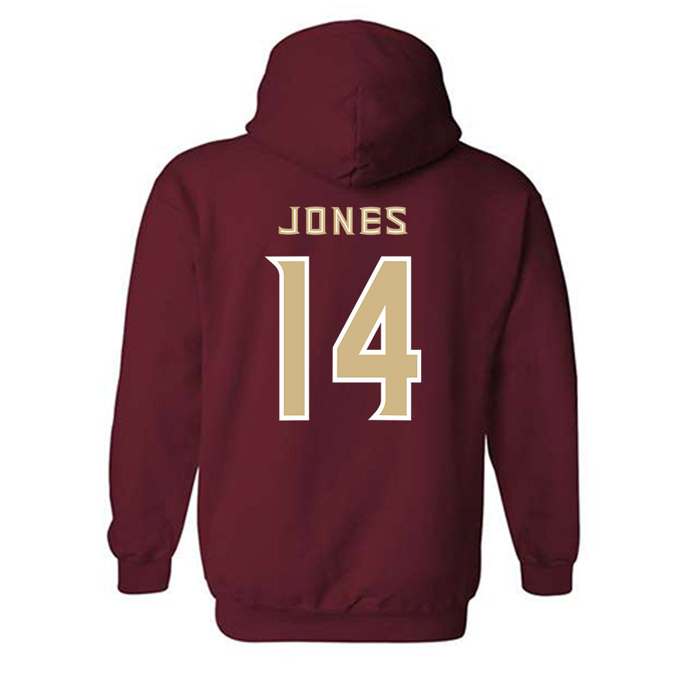 FSU - NCAA Football : Ma'Khi Jones - Replica Shersey Hooded Sweatshirt-1
