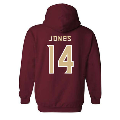 FSU - NCAA Football : Ma'Khi Jones - Replica Shersey Hooded Sweatshirt-1