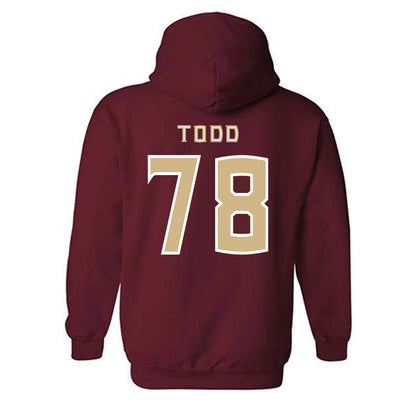 FSU - NCAA Football : Jayden Todd - Replica Shersey Hooded Sweatshirt-1