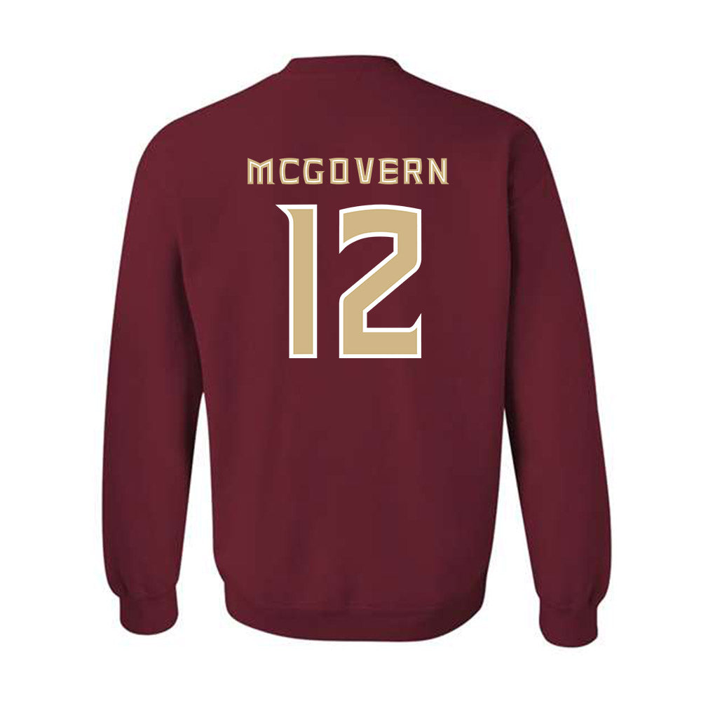 FSU - NCAA Women's Soccer : Peyton McGovern - Replica Shersey Crewneck Sweatshirt-1
