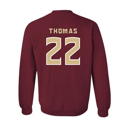FSU - NCAA Football : Zae Thomas - Replica Shersey Crewneck Sweatshirt-1