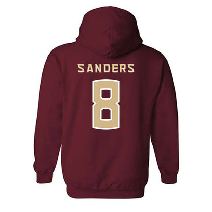 FSU - NCAA Women's Lacrosse : Marleigh Sanders - Replica Shersey Hooded Sweatshirt-1