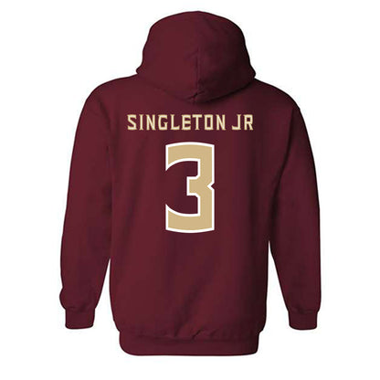 FSU - NCAA Football : Samuel Singleton Jr - Replica Shersey Hooded Sweatshirt-1