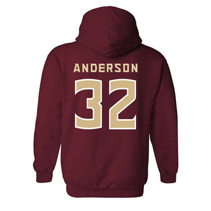 FSU - NCAA Football : Jalen Anderson - Replica Shersey Hooded Sweatshirt-1