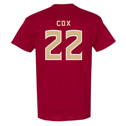 FSU - NCAA Women's Lacrosse : Charlise Cox - Replica Shersey T-Shirt-1