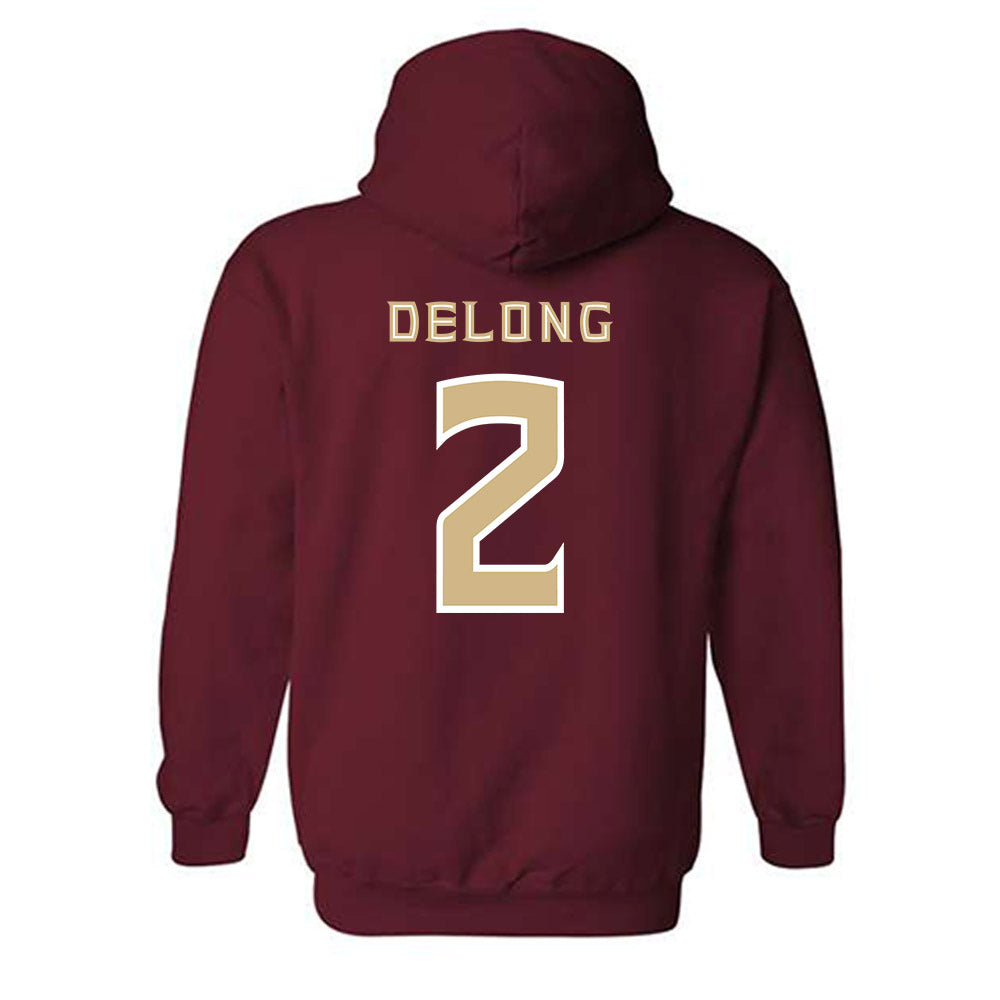 FSU - NCAA Softball : Addie DeLong - Replica Shersey Hooded Sweatshirt