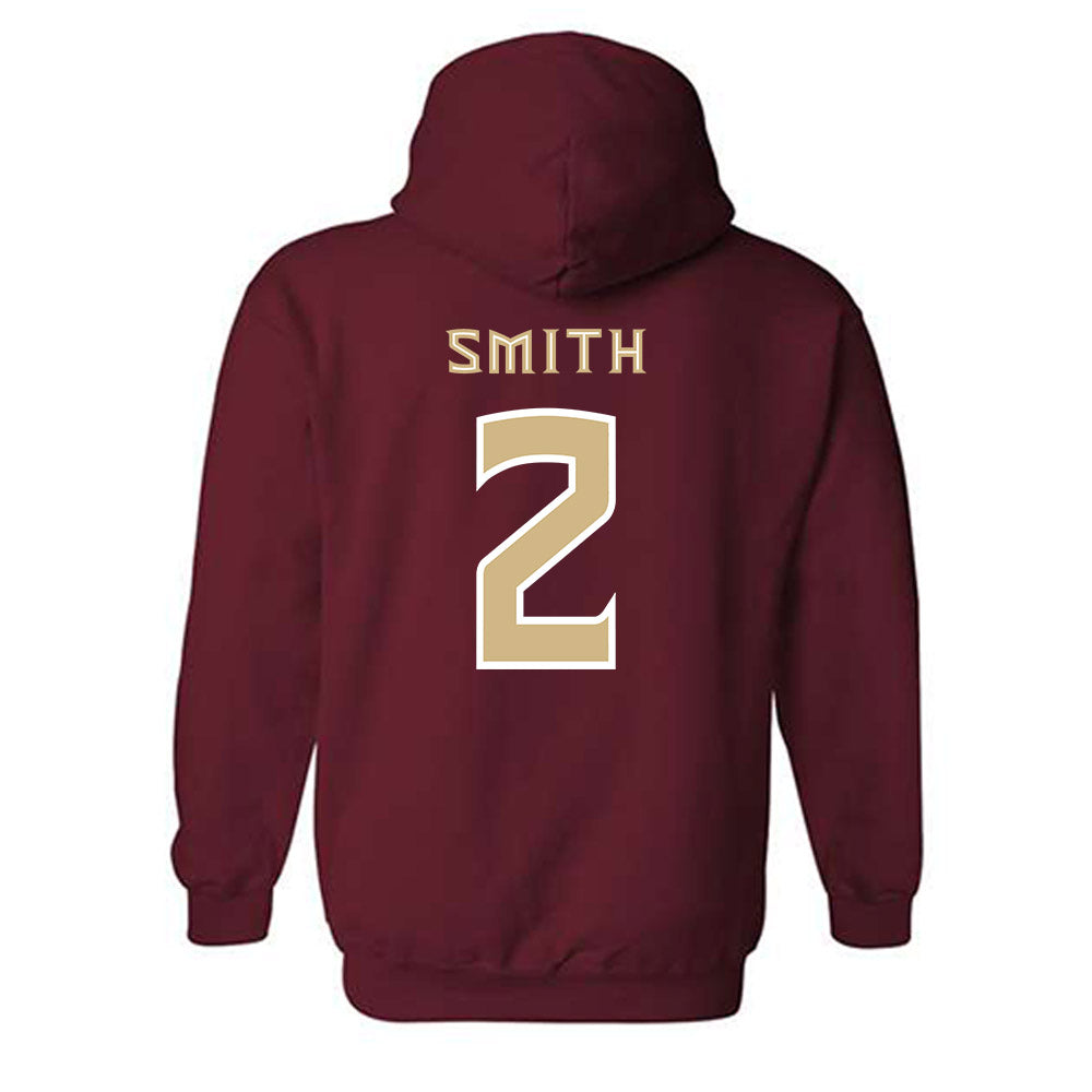 FSU - NCAA Women's Lacrosse : Ruby Smith - Replica Shersey Hooded Sweatshirt-1