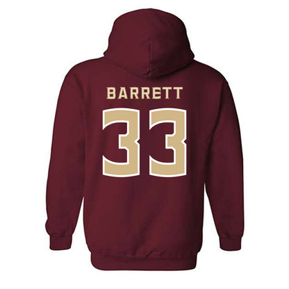 FSU - NCAA Baseball : Ben Barrett - Replica Shersey Hooded Sweatshirt