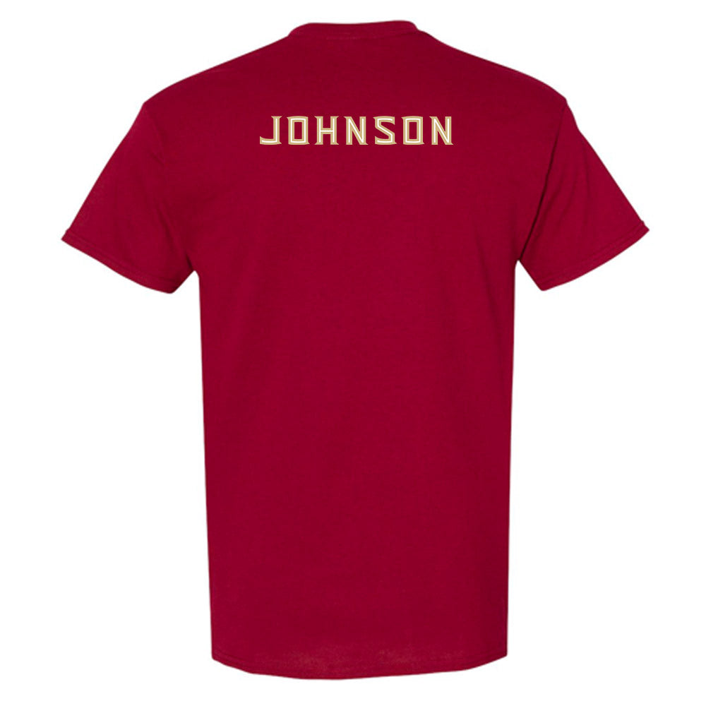 FSU - NCAA Men's Swimming & Diving : Marcus Johnson - Replica Shersey T-Shirt-1