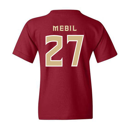 FSU - NCAA Baseball : Kevin Mebil - Replica Shersey Youth T-Shirt-1
