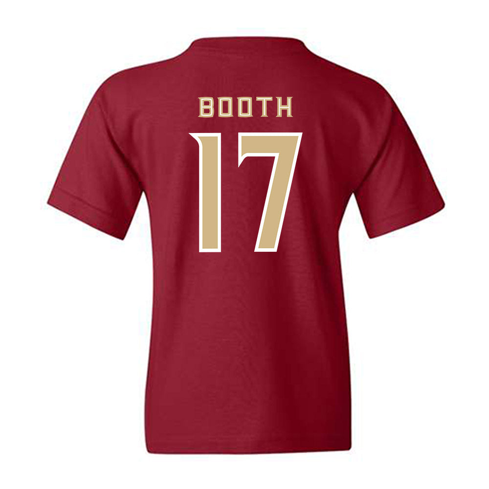 FSU - NCAA Women's Lacrosse : Hadley Booth - Replica Shersey Youth T-Shirt-1