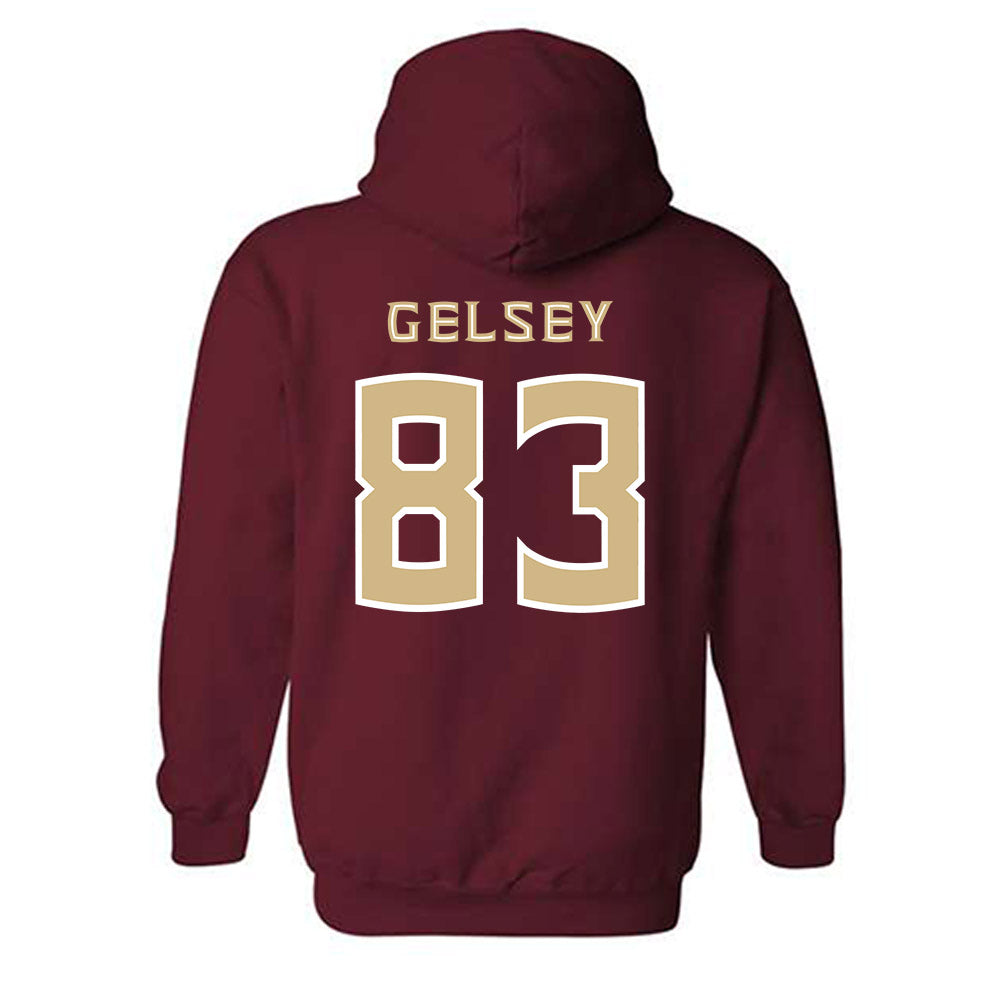 FSU - NCAA Football : Tae'Shaun Gelsey - Replica Shersey Hooded Sweatshirt-1
