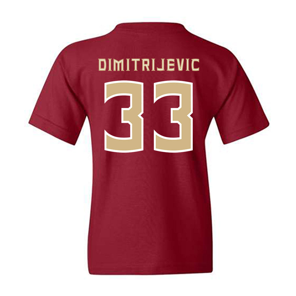 FSU - NCAA Softball : Lisabella Dimitrijevic - Replica Shersey Youth T-Shirt-1